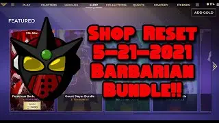 Spellbreak Item Shop reset 5-21-2021