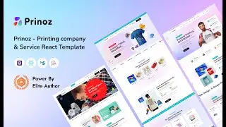 Prinoz   Printing company & Service React Template