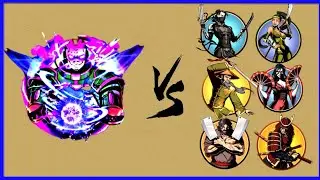 LEGENDARY TITAN [POWER OF GOD]🤯VS ALL YOUNG BOSSES IN A ROW👊।SHADOW FIGHT 2💪।#shadowfight2