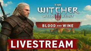 Wiedźmin 3 KREW I WINO na żywo! Najlepsze DLC w historii? 😱🔴🐺| #1k #gameplay