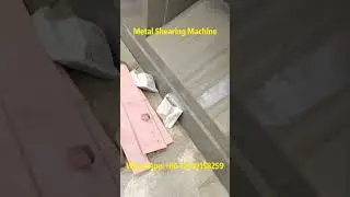 Metal Shearing Machine: Perfect for metal recycling enthusiasts and industry professionals! #metal