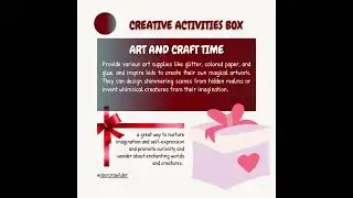 Dream2Live&reg; Creative Activities Box (Art and Craft Time)
