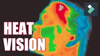 How To Create [ HEAT VISION EFFECT] in ||Wondershare Filmora X|| (TUTORIAL)