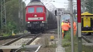BR 232 686-6 Ludmilla mit Kesselzug am Haken in Passow (Uckermark) HD