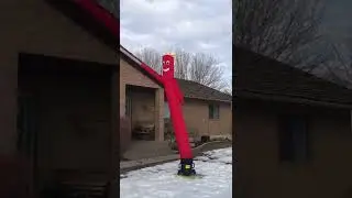 Attack of the Air Dancer: Part 4  #inflatableman #tubeman #shorts