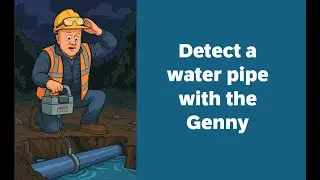 How to Detect Metal Water Pipes Underground with a Genny: Step by step guide