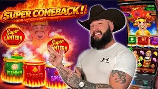 SUPER COMEBACK on High Limit Slots! 🎰 Super Hot Flaming Pots for the WIN!