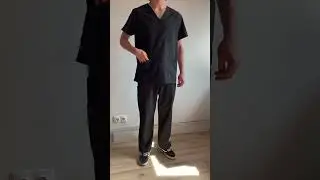 Мужской медицинский костюм от известного американского бренда Dickies с функциональными деталями