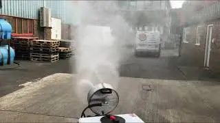 Demon Pressure Washers Misting system for sterilising large areas.