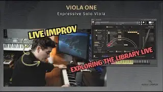 Viola One - Expressive Solo Viola - Live Sound Test - Viola for Kontakt