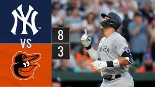 Resumen Yankees de Nueva York vs Orioles de Baltimore MLB 29 07 23