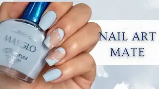 Nail art MATE con ESMALTES MASGLO