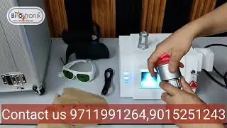 A Class 4 Laser Therapy Device for Physiotherapists and Chiropractors