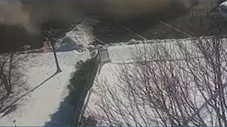 Roof collapses under snow in Arkansas