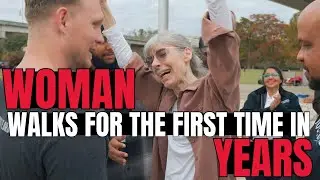 IT&rsquo;S A MIRACLE!😱 SHE GOT OUT OF HER WHEELCHAIR AND WALKED IN JESUS NAME!