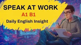 Speak English at Work with Confidence | Slow English Shadowing Practice