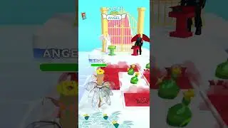 choose Angel or Devil Destiny Run 3D level 61 #shorts #funnyshorts #3dgames