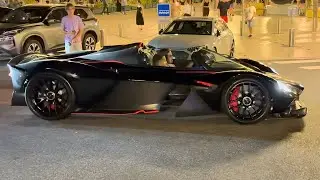 Hypercars Aston Martin Valkyrie and Bugatti Veyron: Showcase in Monaco