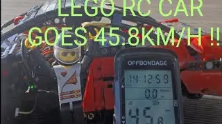 LEGO BOOSTIN PERFORMANCE RED DEMON RC CAR TOP SPEED RUN FOOTAGE