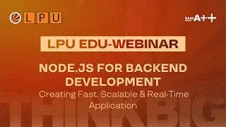 Node.js for Backend Development: Creating Fast, Scalable & Real-Time Applications