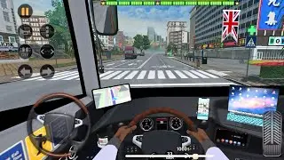 Coach Bus Driving In China | Bus Simulator EVO Mobile Gameplay - SHANGHAI Route 4