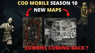 COD MOBILE SEASON 10 MAPS LEAKED | ZOMBIES UPDATE ? #CODMOBILE #CODMSEASON10 #CALLOFDUTYMOBILE