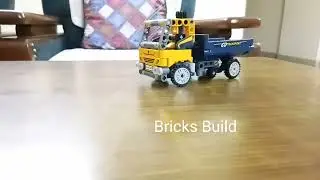 LEGO dump truck animation