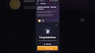 TapSwap Special YouTube Video Task Code - July 5th | Claim 200,000 coins #tapswap #combo #code
