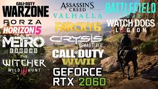 i3 10100F + RTX 2060 6GB | TESTING 10 GAMES IN 2022 | 1080p