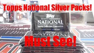 2019 Topps National Silver Pack Opening ** Wow! Must See 8 Pack Break! **