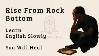 From Rock Bottom to Fluent || English Story for People Who Feel Broken ✅