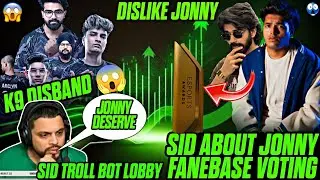 K9 Disband ! Sid Troll Godl Bot Lobby 😜 Content Creator Of The Year