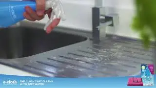 e-cloth &ndash; clean with just water and an e-cloth