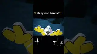 Got a shiny iron hands!#pokemon#shiny#pokemonscarletviolet#shinypokemon#nintendoswitch#paradoxpokemo