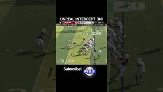 UNREAL INTERCEPTION! #CollegeFootball #NCAAfootball #Football #NFL #Hawaii #Stanford #Interception