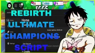 BEST REBIRTH CHAMPIONS ULTIMATE ROBLOX KEYLESS SCRIPT |AUTO CLICKS|AUTO HATC |AUTO REBIRTH|AUTO FARM