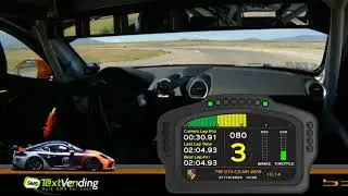 Utah Motorsports Campus Porsche 718 GT4 MR Driver Alain Stad Hot Lap of 2:04