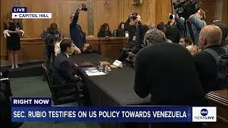 LIVE: Secretary Rubio testifies before Senate committee on U.S. policy towards Venezuela