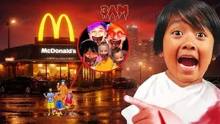 WARNING: Do NOT Taste the Vlad and Niki, Ryan, Diana and Roma Happy Meal at McDonald&rsquo;s 3AM! NEVER