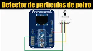 Detector de partículas de polvo con sensor  GP2Y1010AU0F - PCBWay.es