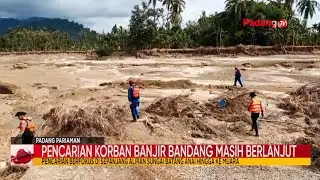 The search for flash flood victims continues.