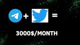 Make money online 2023 Top way with Telegram and Twitter