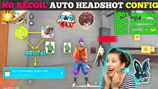 Free Fire Auto headshot config file 🎯 Ob32 Latest Aimbot+Aimlock RUOK FF ‼️Macro Antiban Script#18