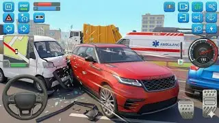 High Speed Car Crash! Range Rover vs Van - Ultimate Destruction Simulator Gameplay