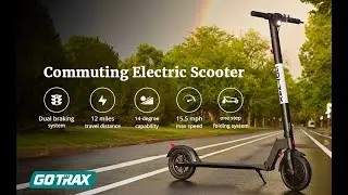 Gotrax GXL V2 Electric Scooter - Unboxing & Setup