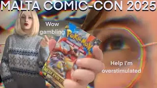 Very late Comic-Con video (vlog, Pok&eacute;mon card opening, accidental ASMR)