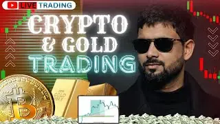 Crypto & Gold Analysis || 22 Jan  || Live Trading | The Trade Set | Arnav Yadav