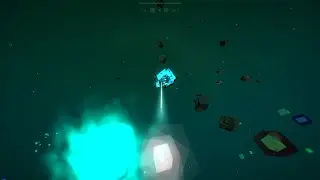 Infinity Square/Space. Minerals extraction. Unity Open source game. GitHub.