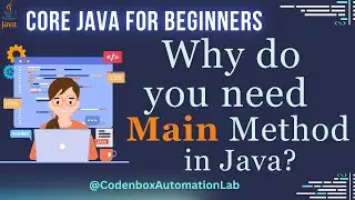 Core Java from scratch-Part 4: The Secrets Behind the Main Method in Java- Explanation! 🗝️🚀