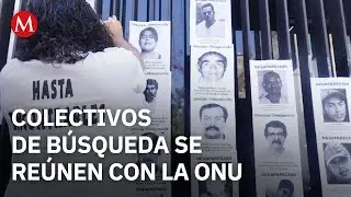 Colectivos de b&uacute;squeda presentan ante la ONU casos de desapariciones forzadas en M&eacute;xico